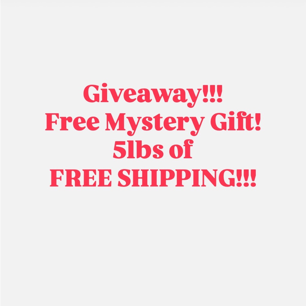 Free Mystery Gift with Free Shipping